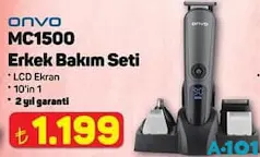ONVO MC1500 ERKEK BAKIM SETİ fiyat ve kampanya bilgisi